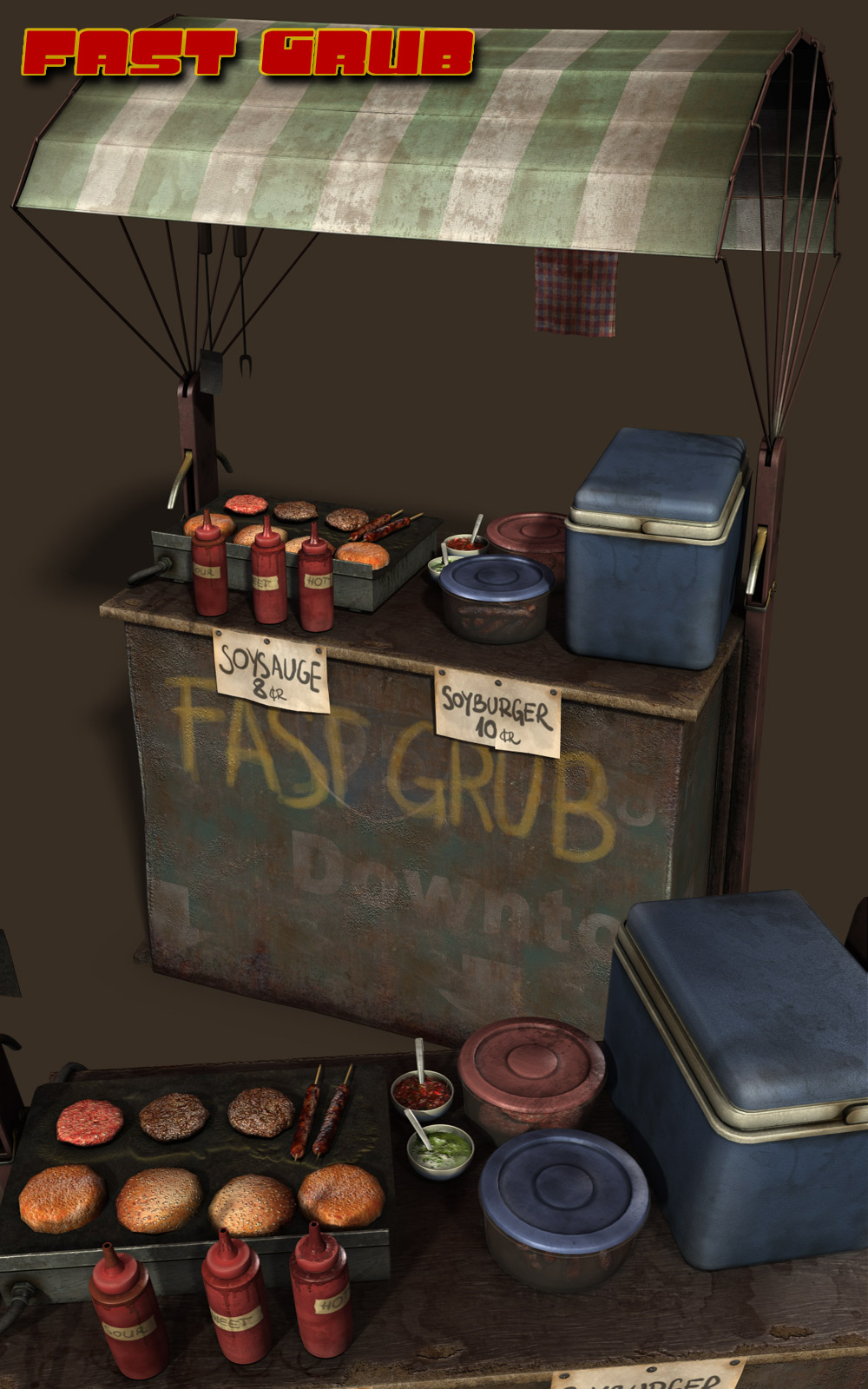Street Shops by N/A