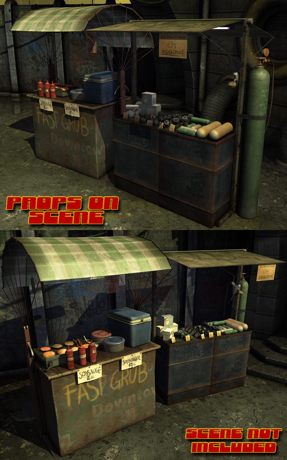 Street Shops by N/A