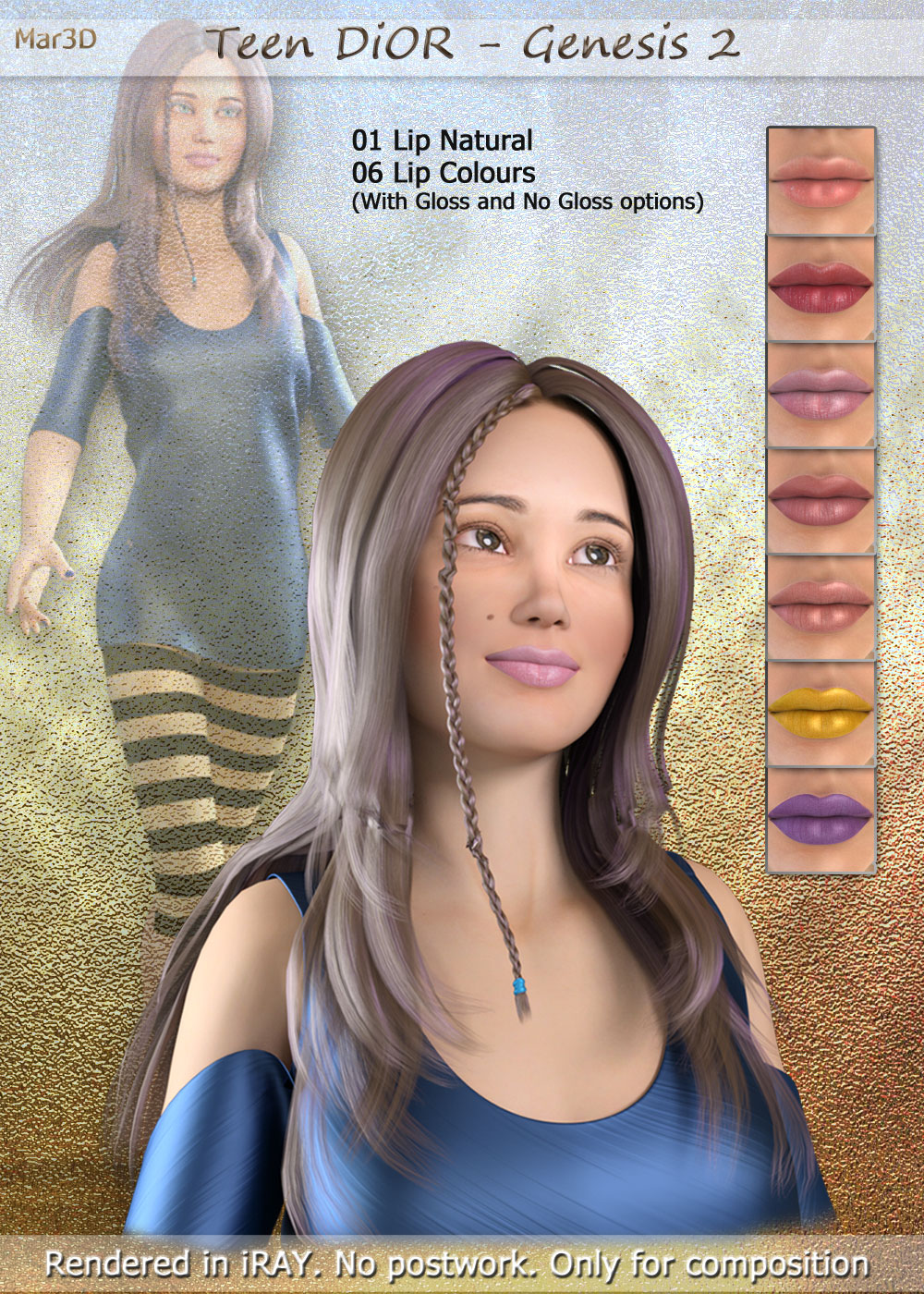 Teen DIOR for Genesis 2 Female(s) by N/A