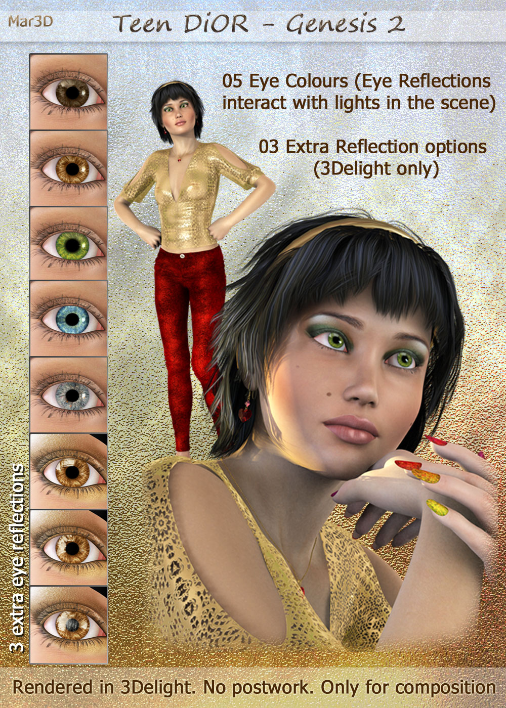 Teen DIOR for Genesis 2 Female(s) by N/A