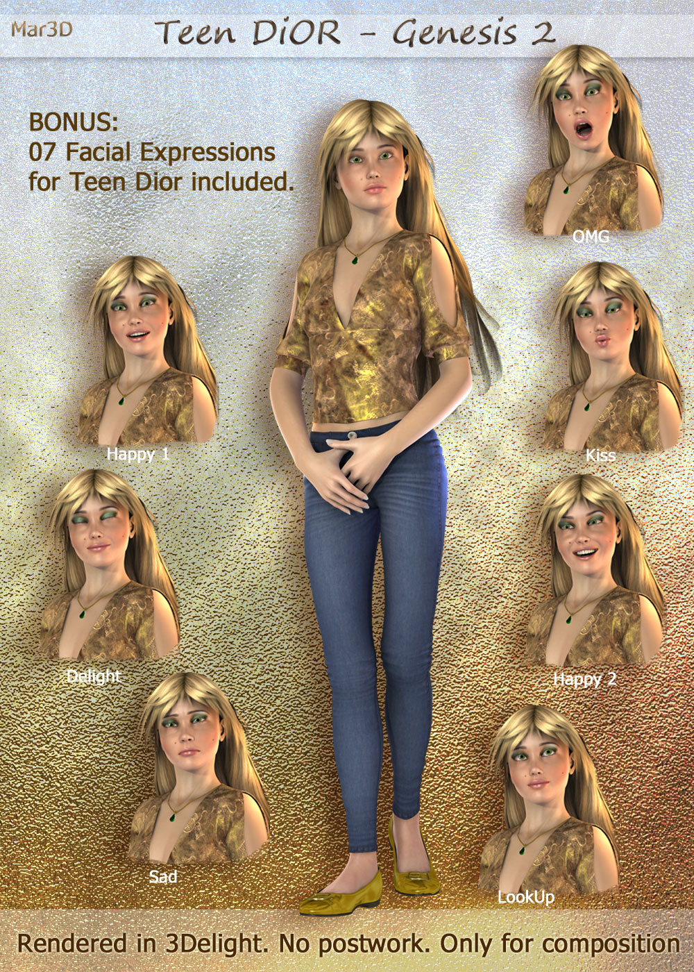 Teen DIOR for Genesis 2 Female(s) by N/A