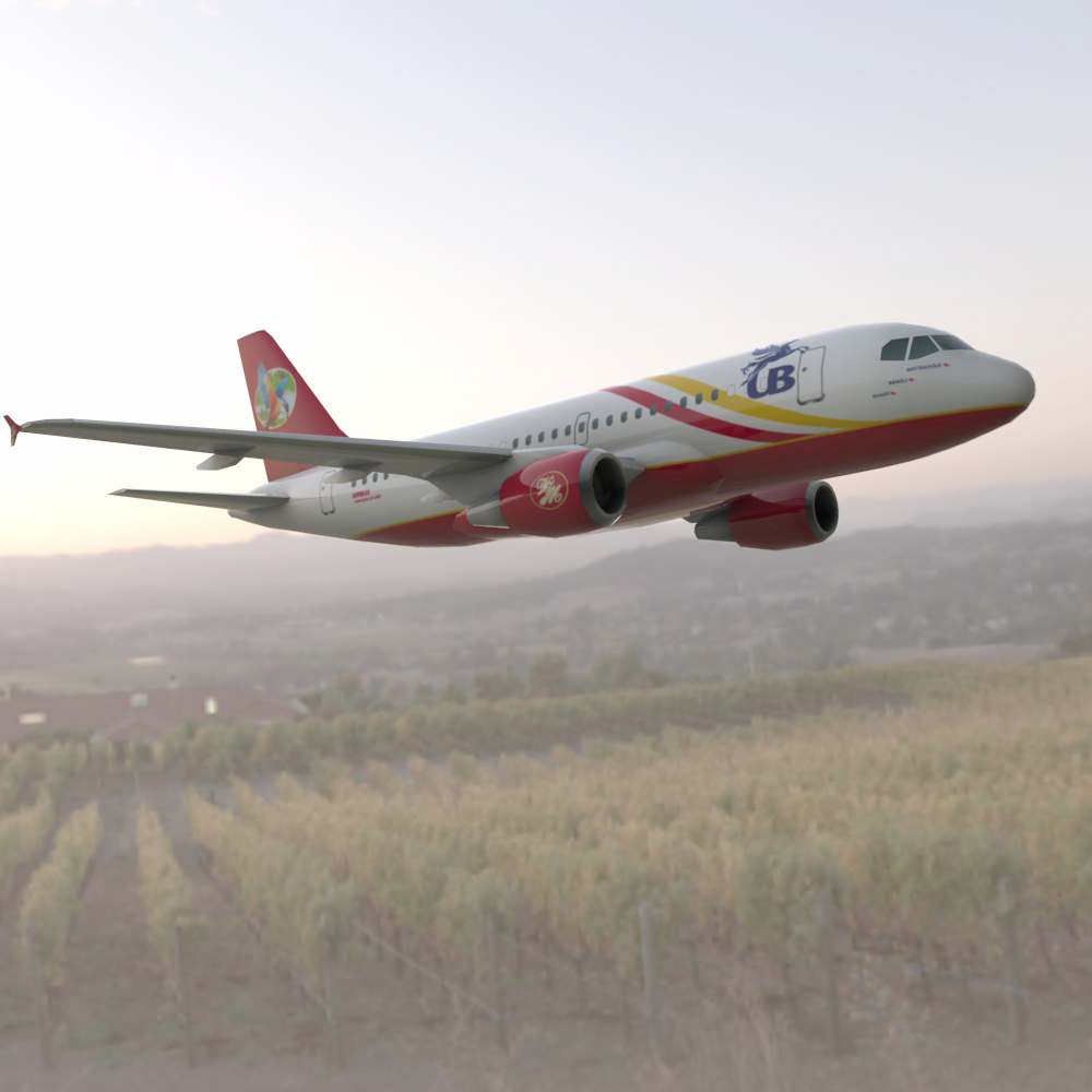 Airbus A-319  3ds And obj -  Extended License by N/A