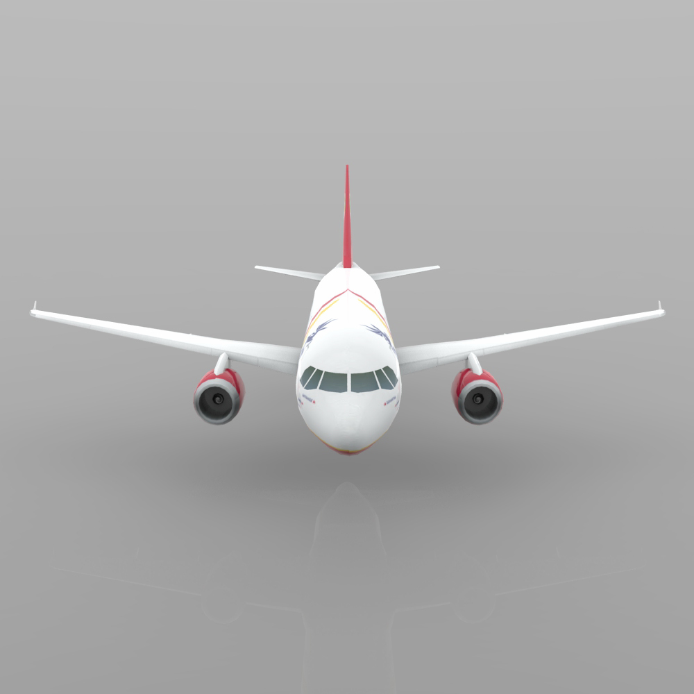 Airbus A-319  3ds And obj -  Extended License by N/A
