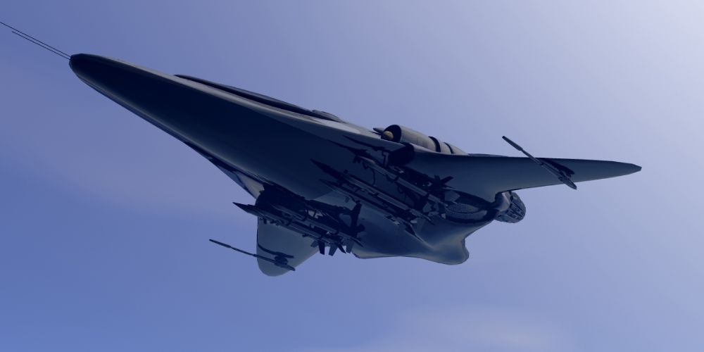 Phantom JS-88 Hybrid Fighter by N/A