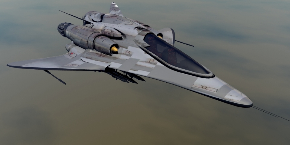 Phantom JS-88 Hybrid Fighter by N/A