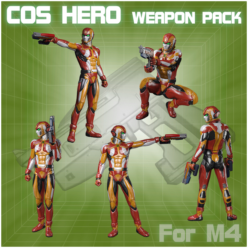 CosHero Weapon Pack for M4 by N/A