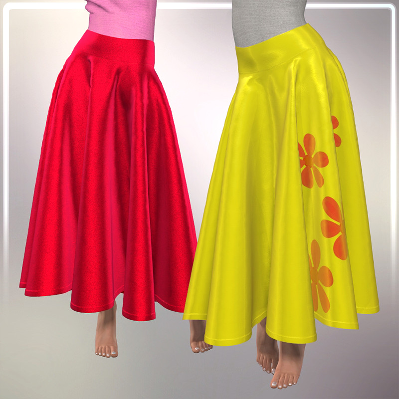 Eclectic for Dynamic Circle Skirt by N/A