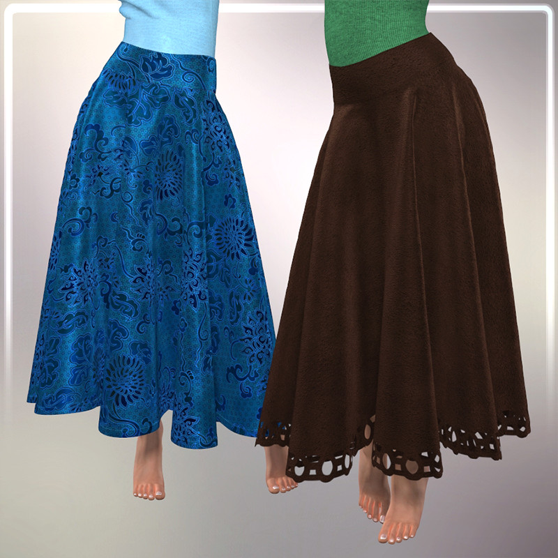 Eclectic for Dynamic Circle Skirt by N/A