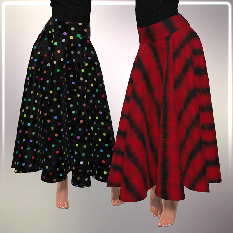 Eclectic for Dynamic Circle Skirt by N/A