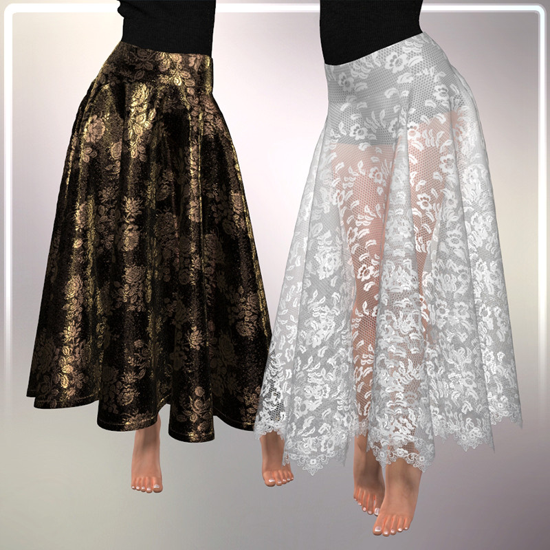 Eclectic for Dynamic Circle Skirt by N/A