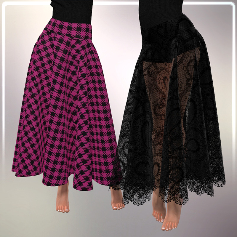 Eclectic for Dynamic Circle Skirt by N/A