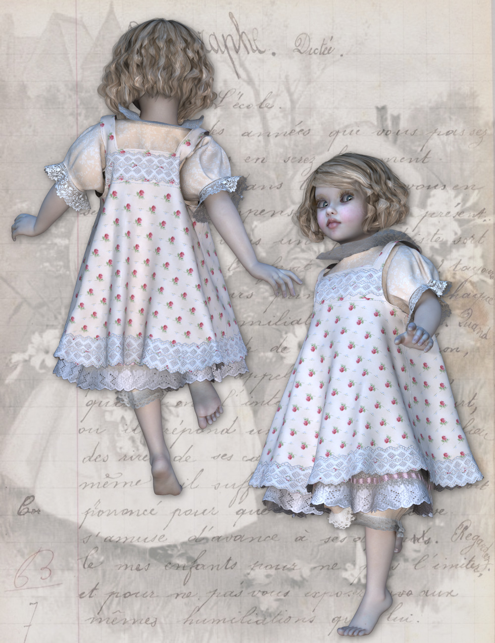 Petite Fille Modele for The Kids 4 by N/A