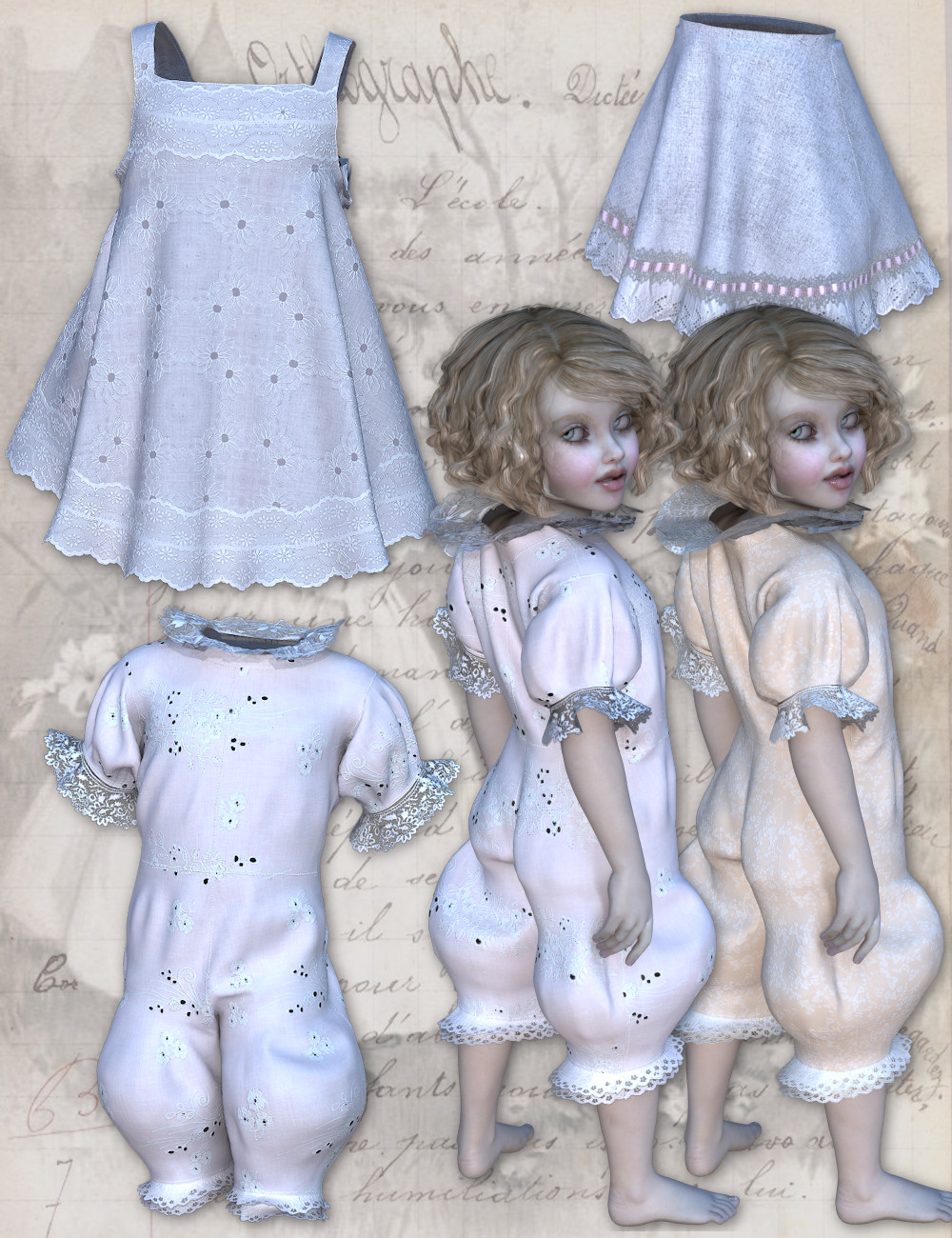 Petite Fille Modele for The Kids 4 by N/A