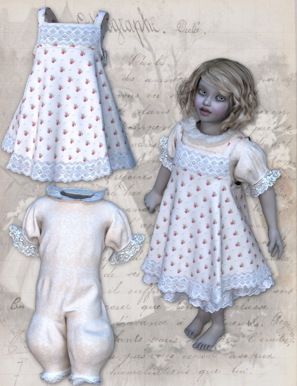 Petite Fille Modele for The Kids 4 by N/A