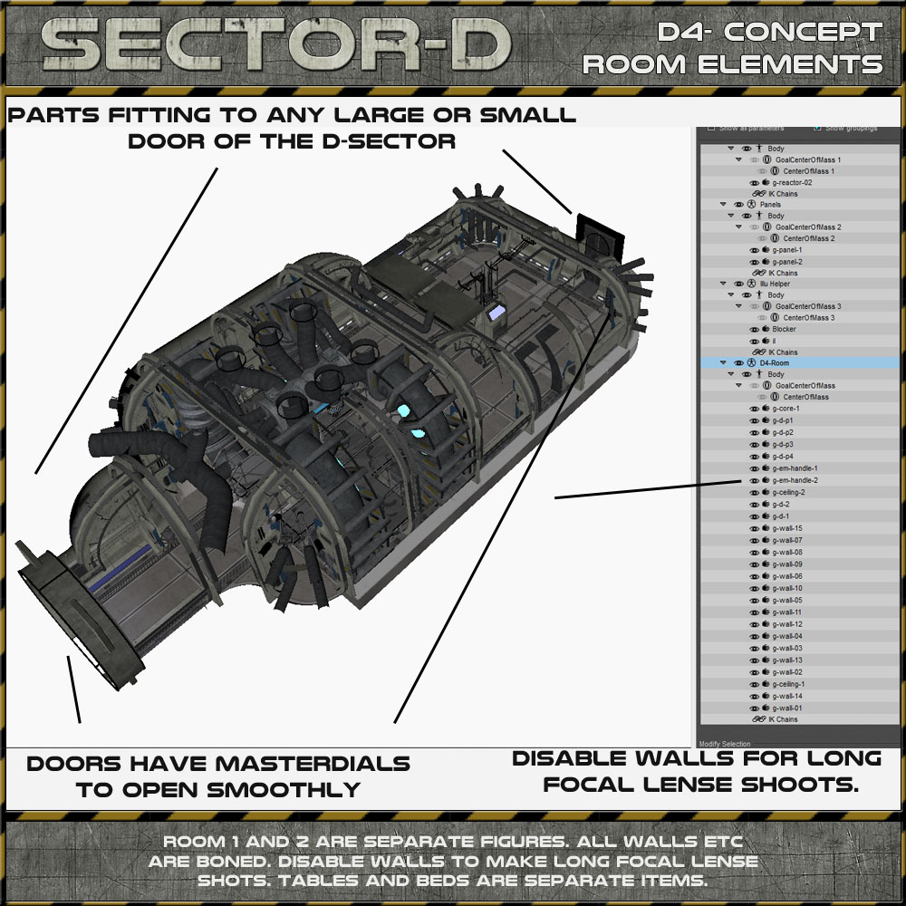 Ship Elements D4: Reactor Room by N/A