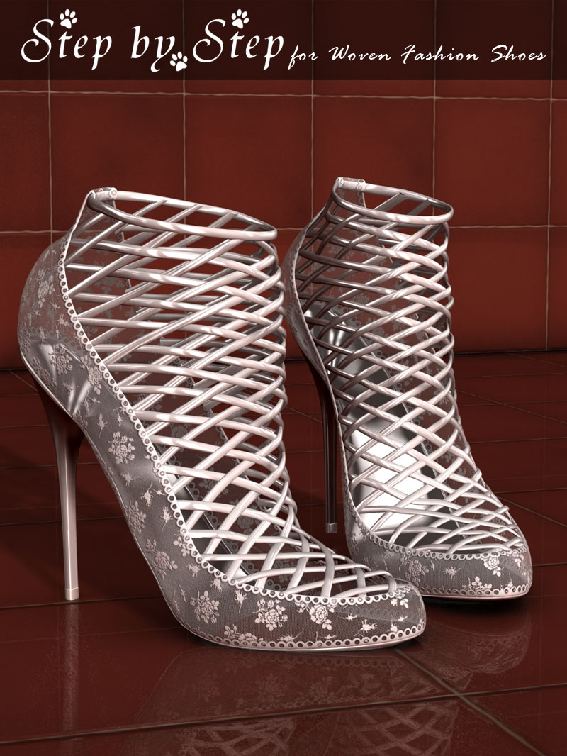 Step by Step: Woven Fashion Shoes by N/A