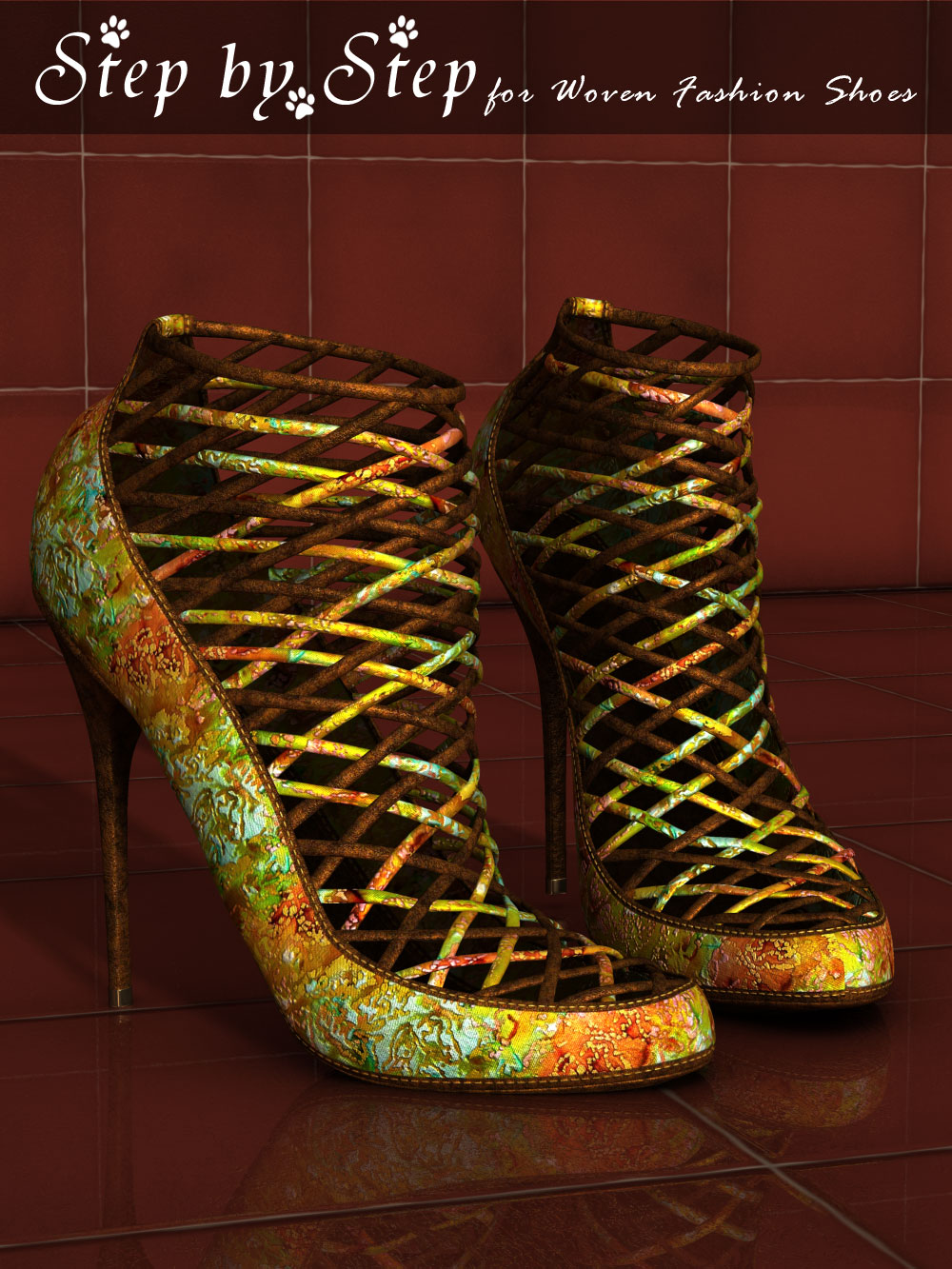 Step by Step: Woven Fashion Shoes by N/A