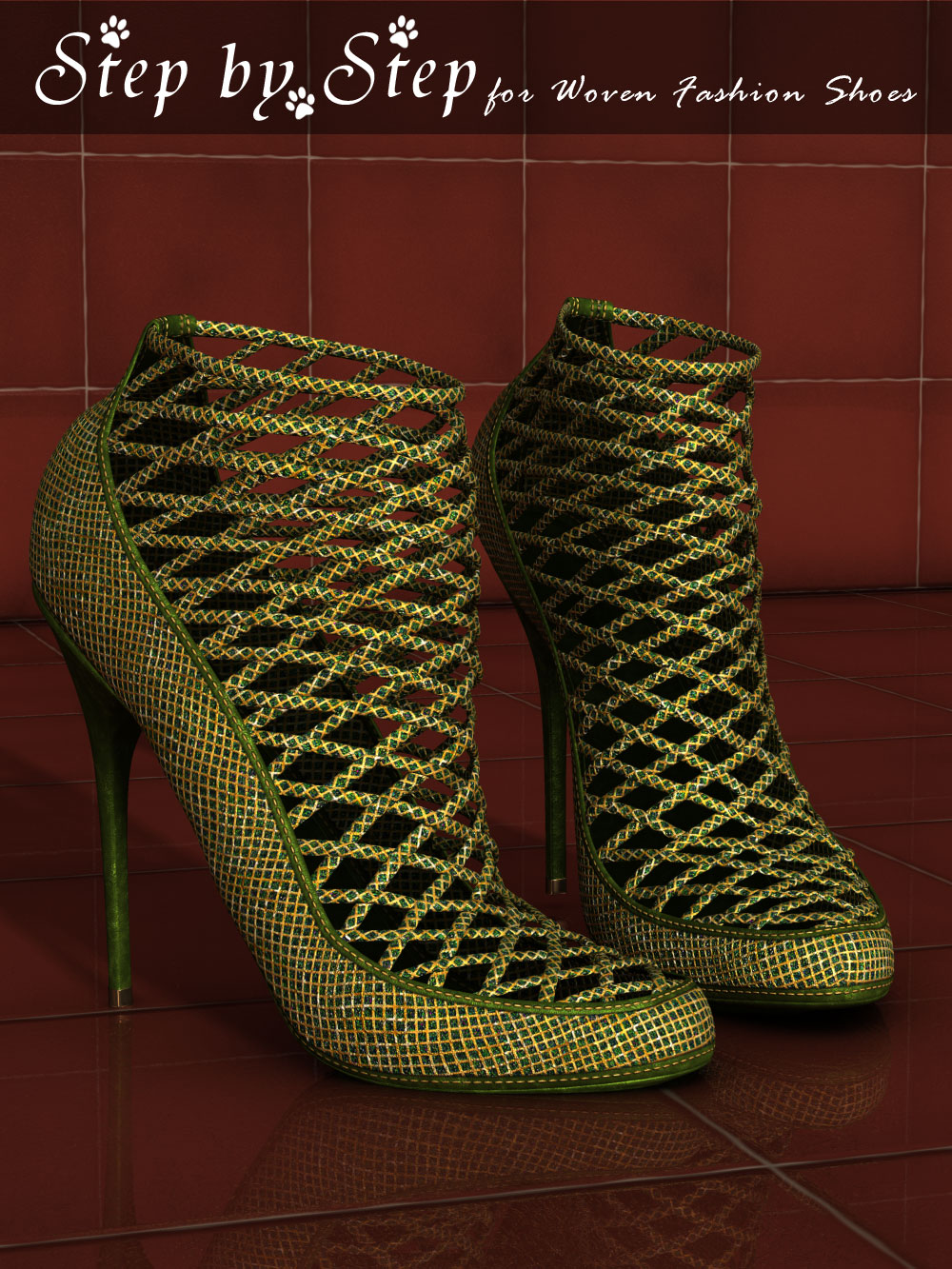 Step by Step: Woven Fashion Shoes by N/A