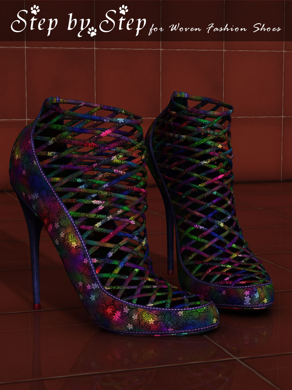 Step by Step: Woven Fashion Shoes by N/A