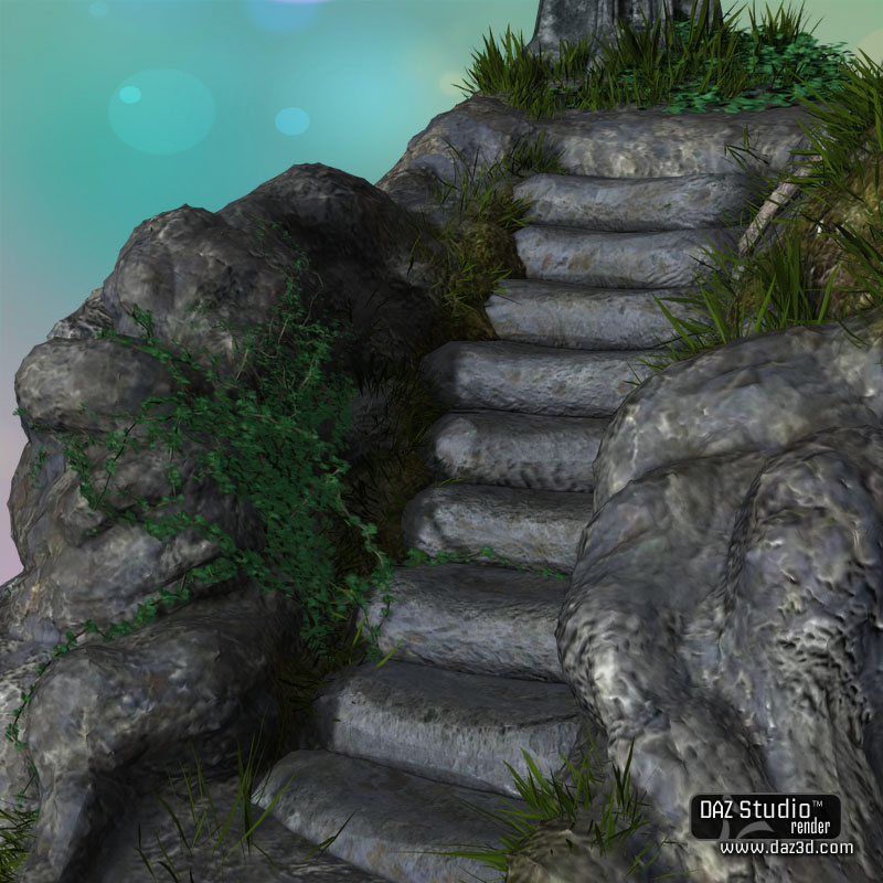 Rock the Mystical Totem Staircase by N/A