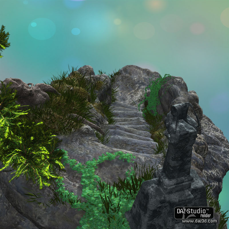 Rock the Mystical Totem Staircase by N/A