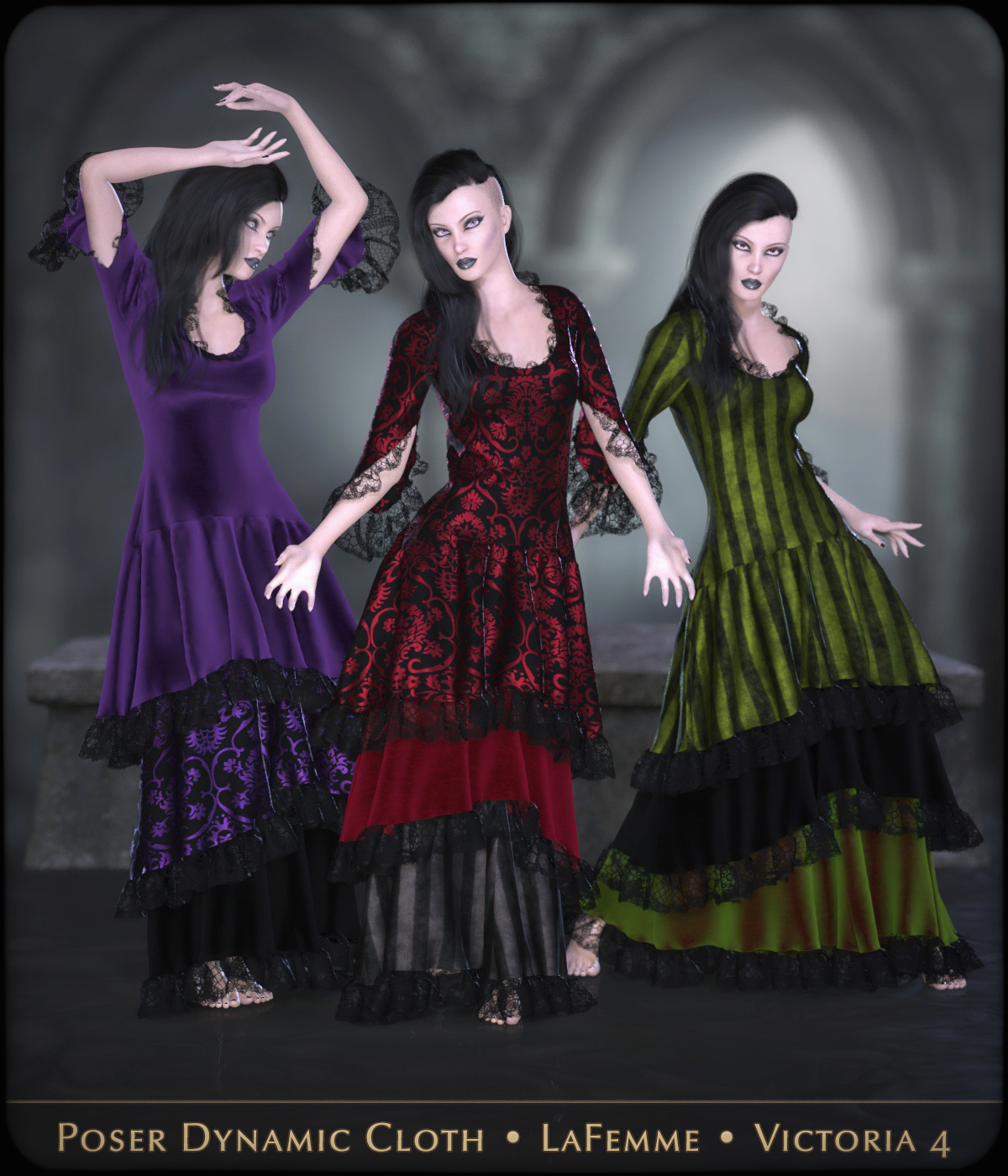 FRQ Dynamics: Vintage Layered Dress 2.0 by N/A