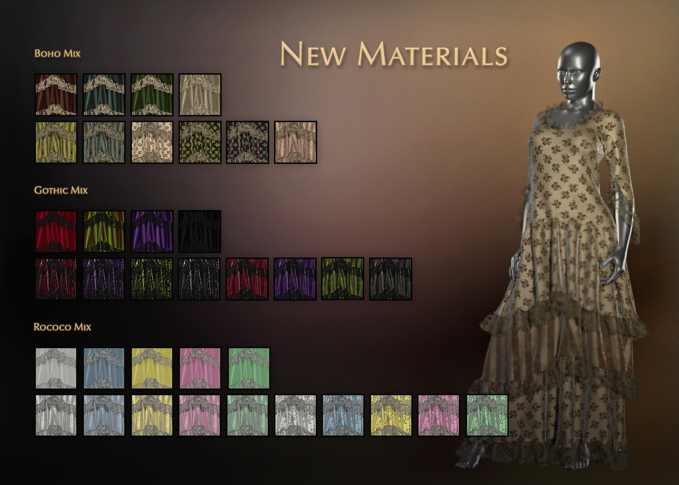 FRQ Dynamics: Vintage Layered Dress 2.0 by N/A