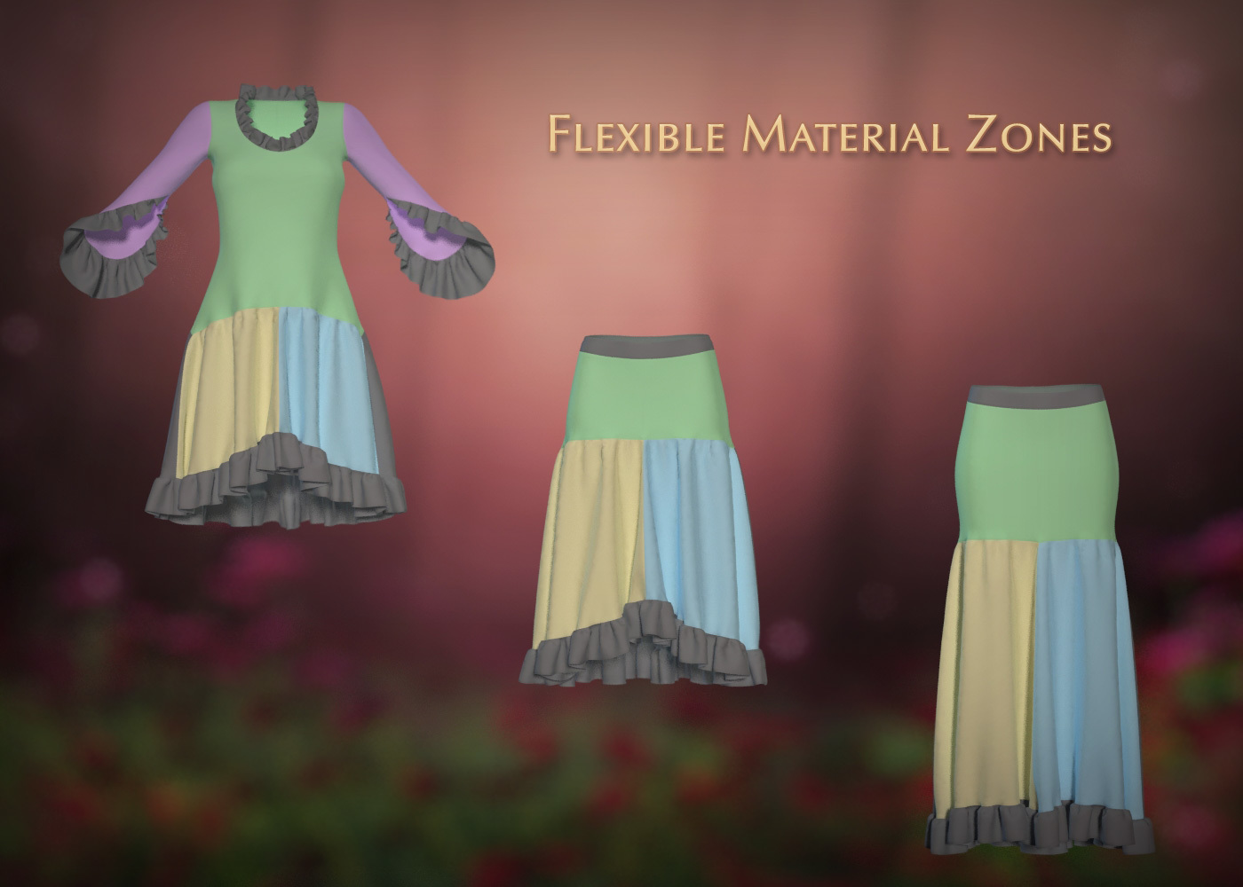 FRQ Dynamics: Vintage Layered Dress 2.0 by N/A