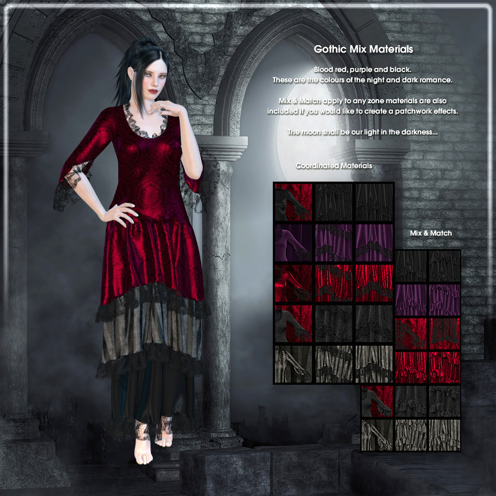 FRQ Dynamics: Vintage Layered Dress 2.0 by N/A
