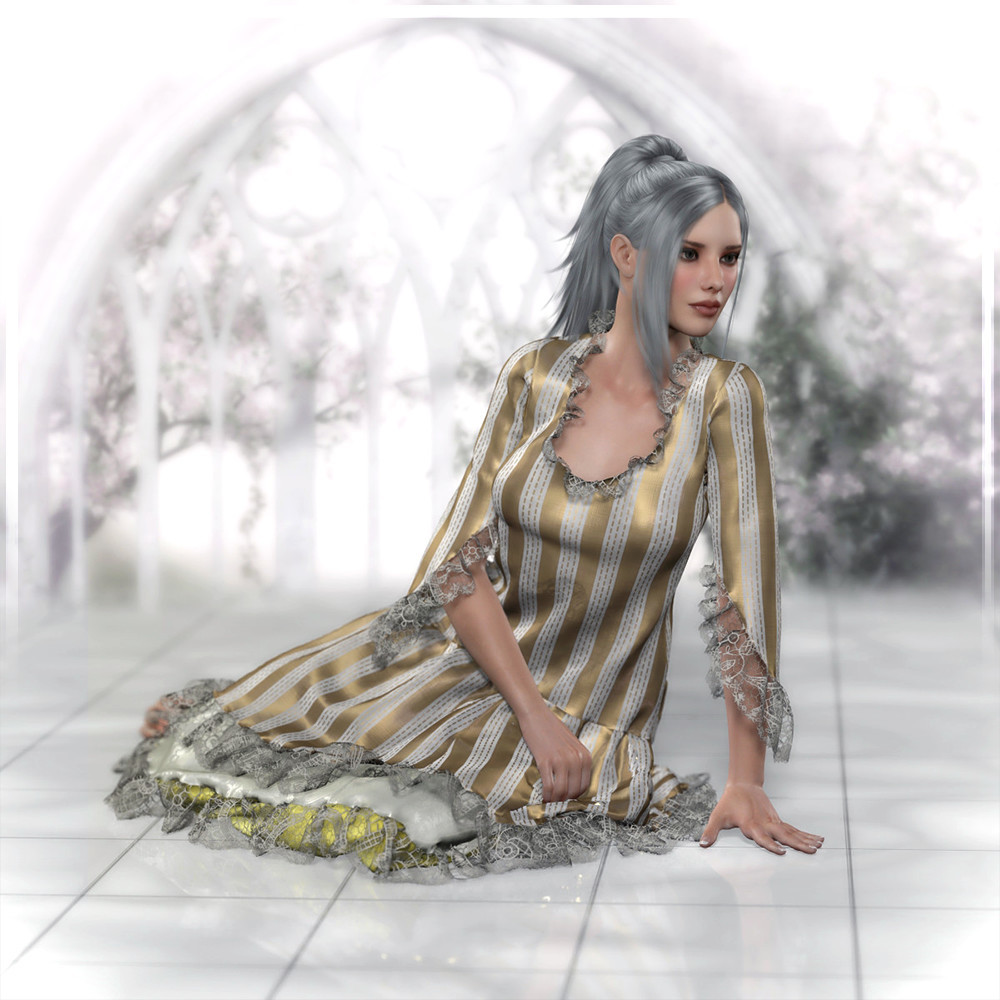 FRQ Dynamics: Vintage Layered Dress 2.0 by N/A