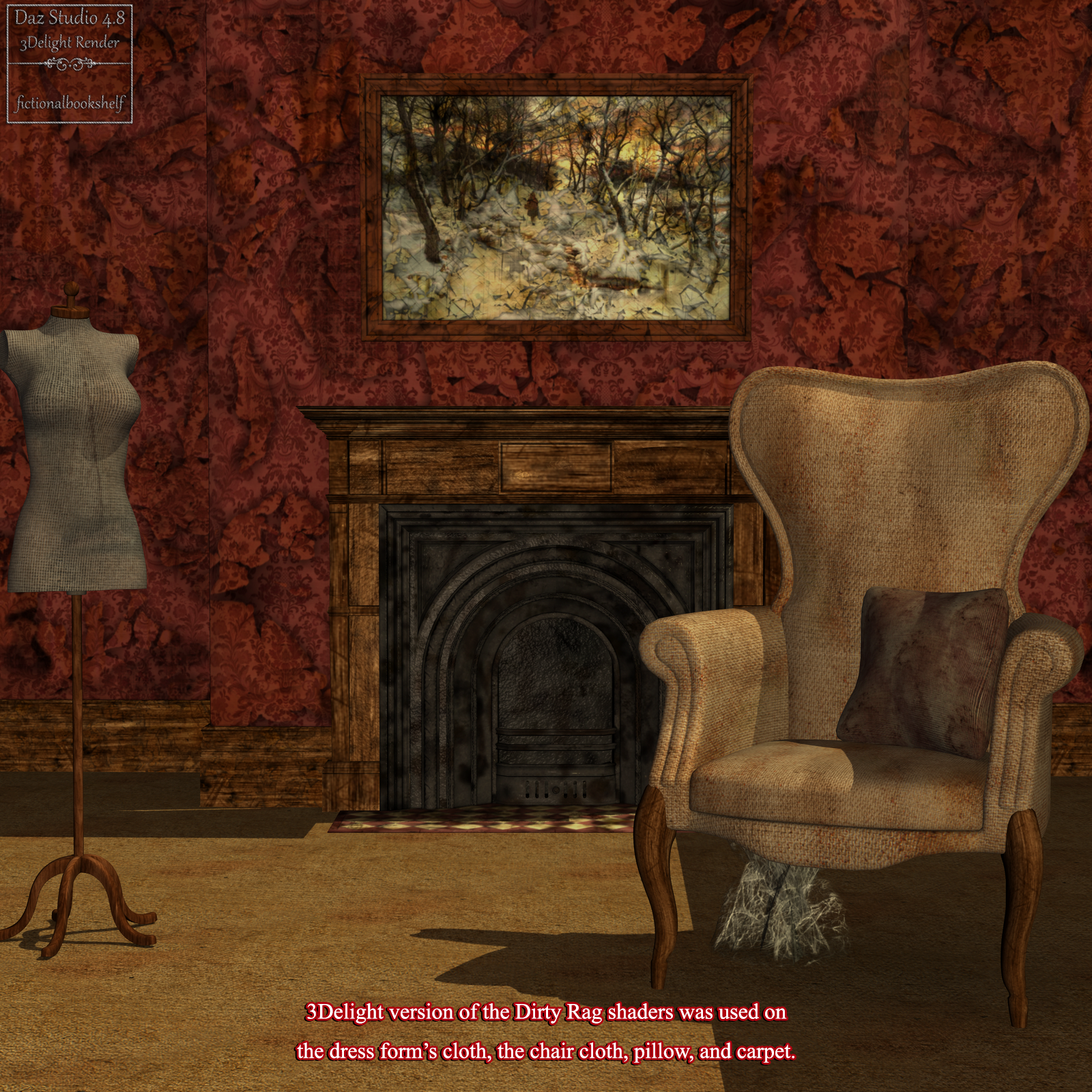 Dirty Rag Shaders For Daz Studio 4.8 (Merchant Resource) by N/A