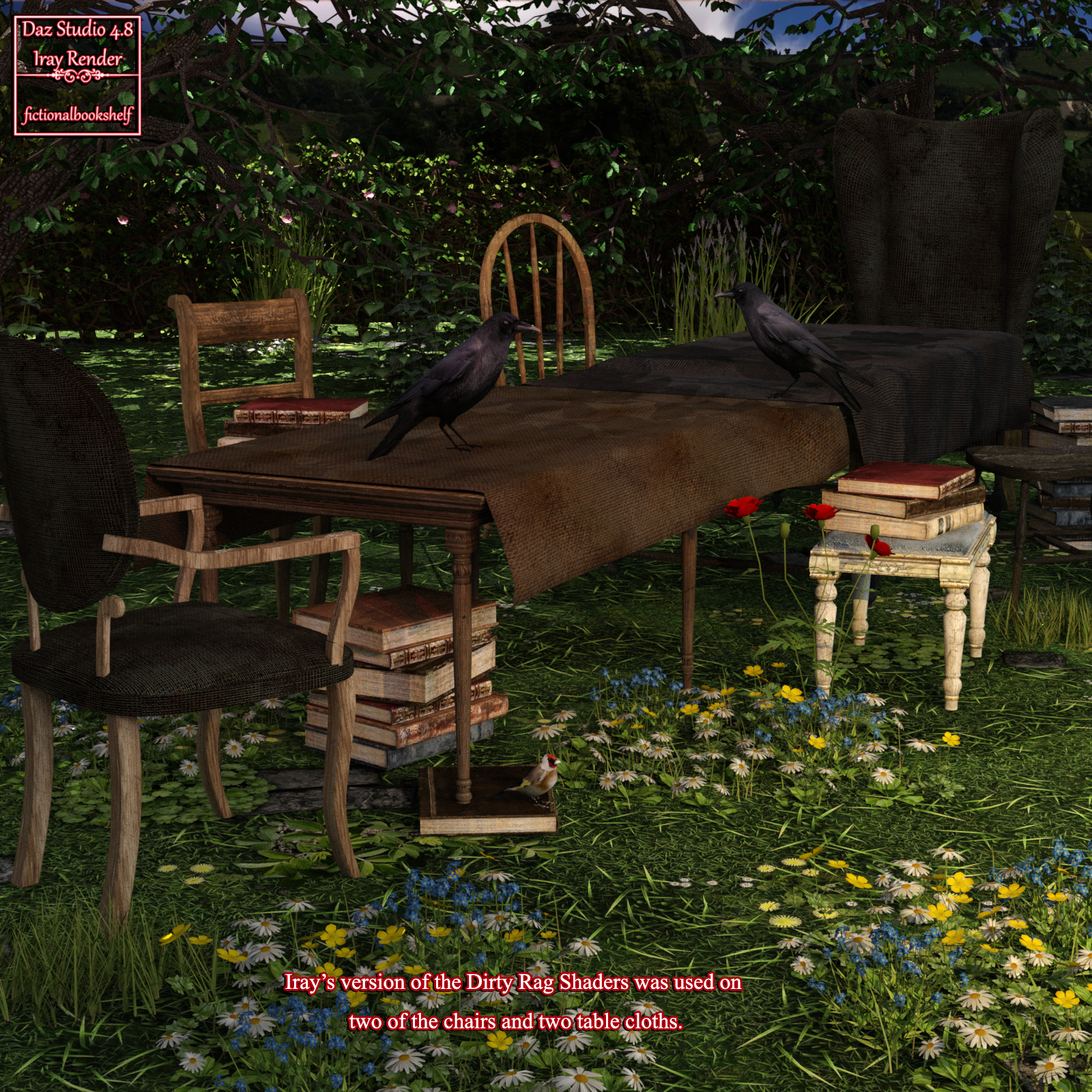 Dirty Rag Shaders For Daz Studio 4.8 (Merchant Resource) by N/A
