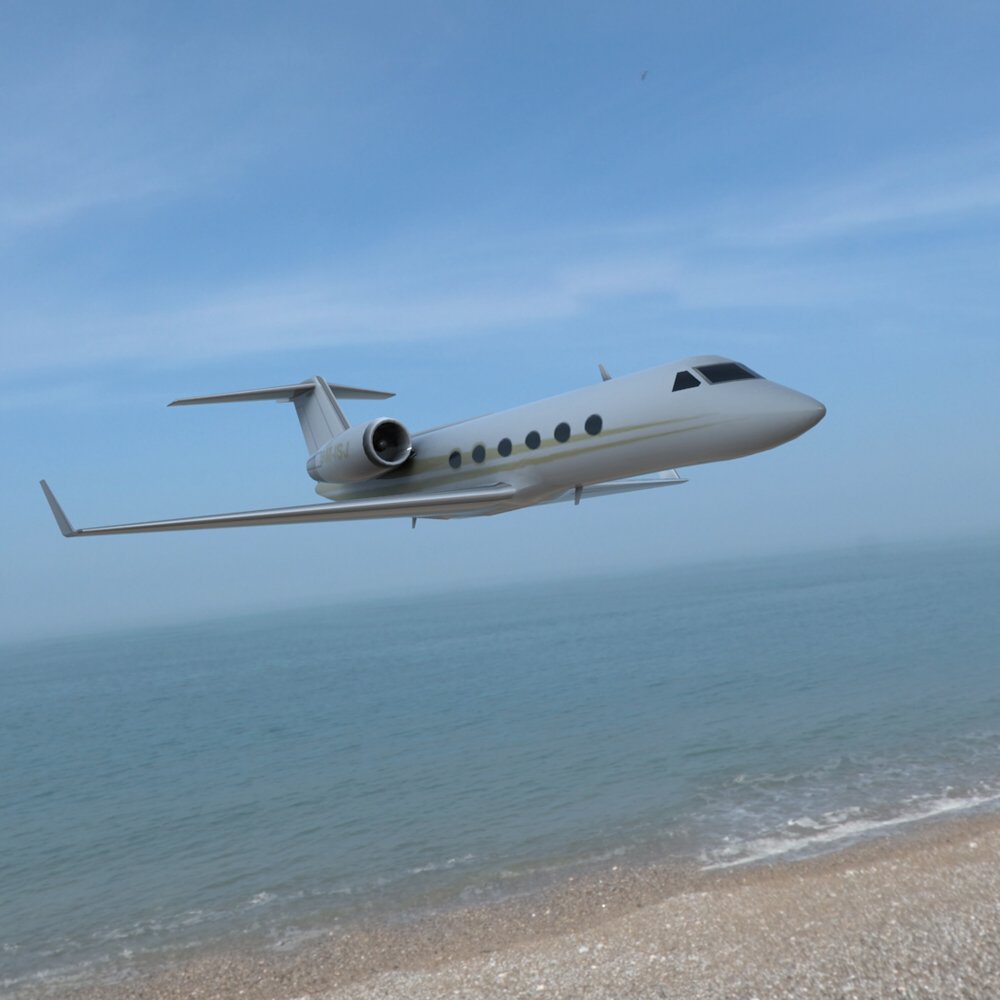 Gulfstream G450 (for Poser) by N/A