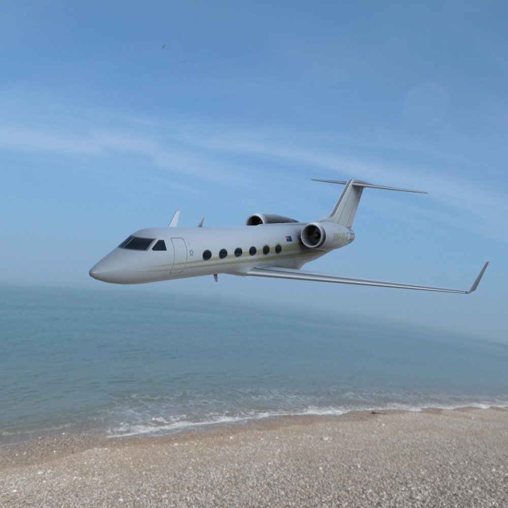 Gulfstream G450 (for Poser) by N/A