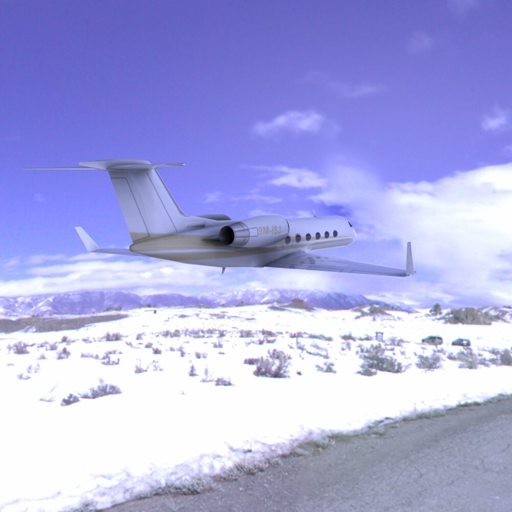 Gulfstream G450 (for Poser) by N/A