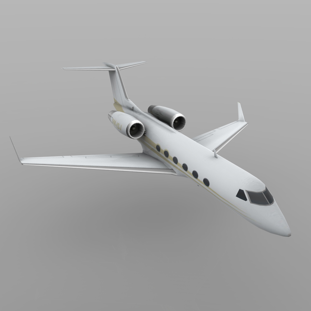 Gulfstream G450 (for Poser) by N/A