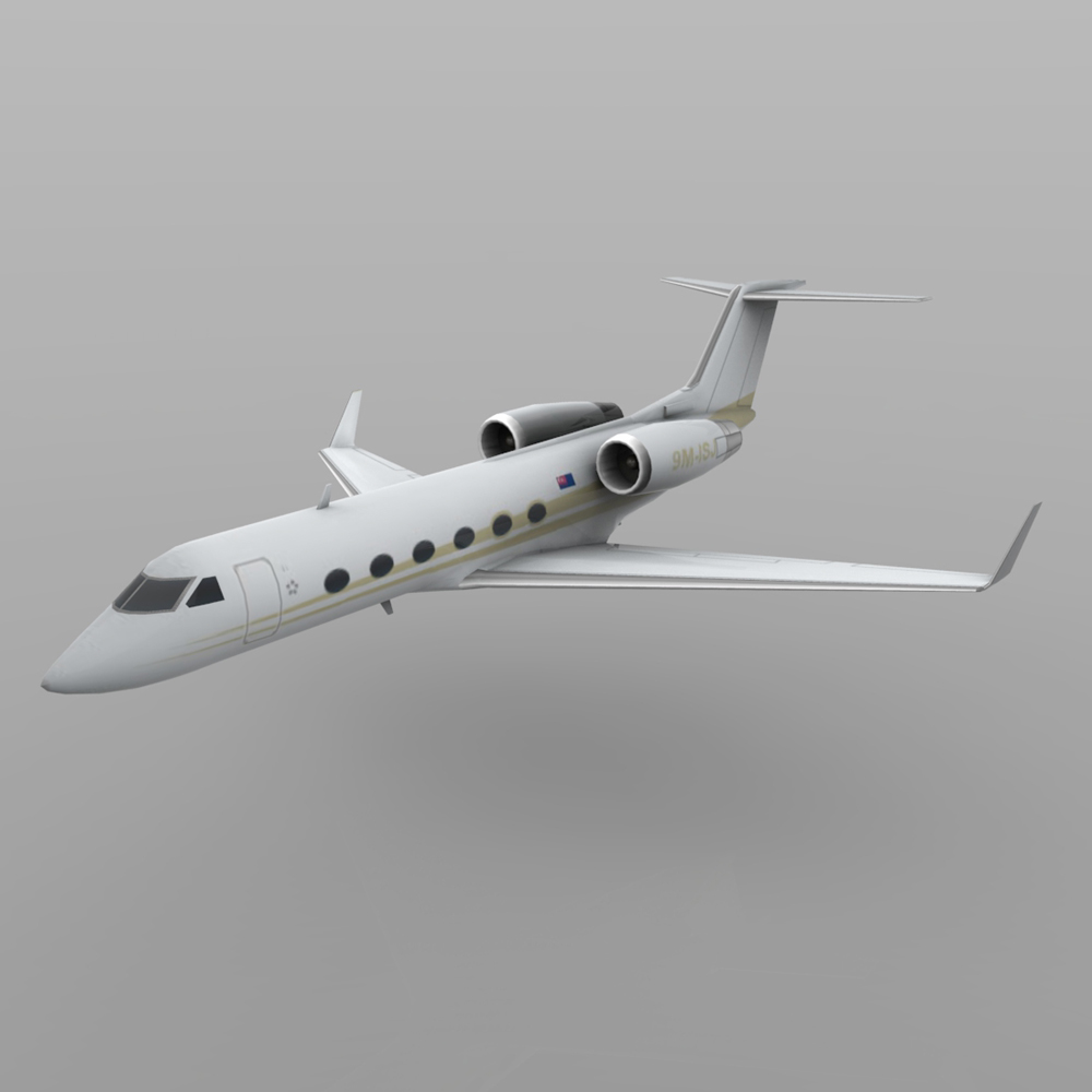 Gulfstream G450 (for Poser) by N/A