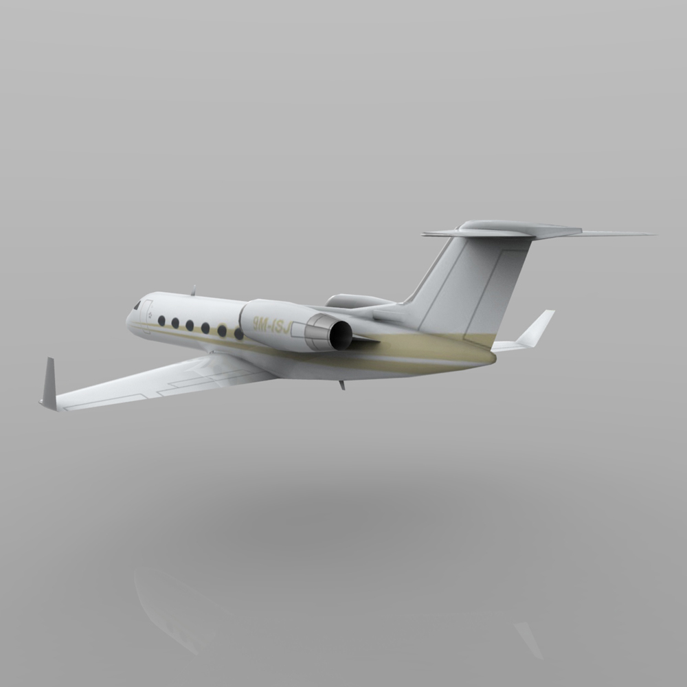 Gulfstream G450 (for Poser) by N/A