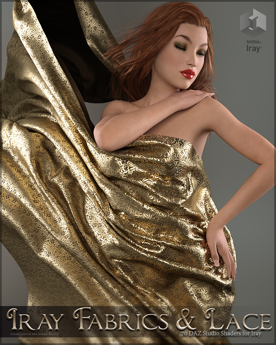 SV's Iray Fabrics and Lace Shaders by N/A