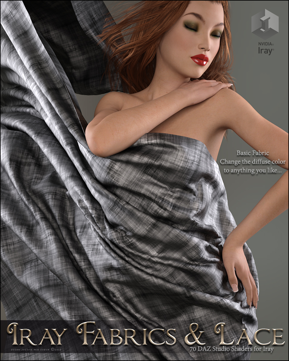 SV's Iray Fabrics and Lace Shaders by N/A