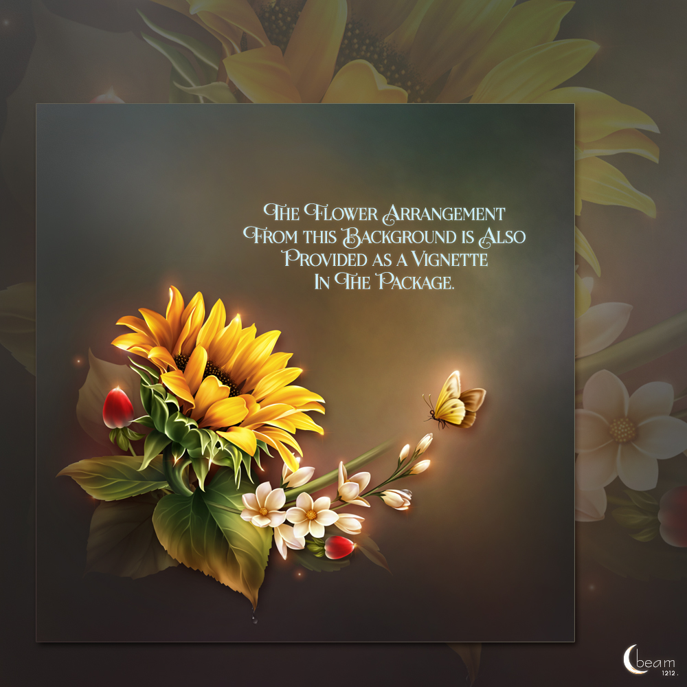 Moonbeam's Bright Yellow Sunflowers by N/A