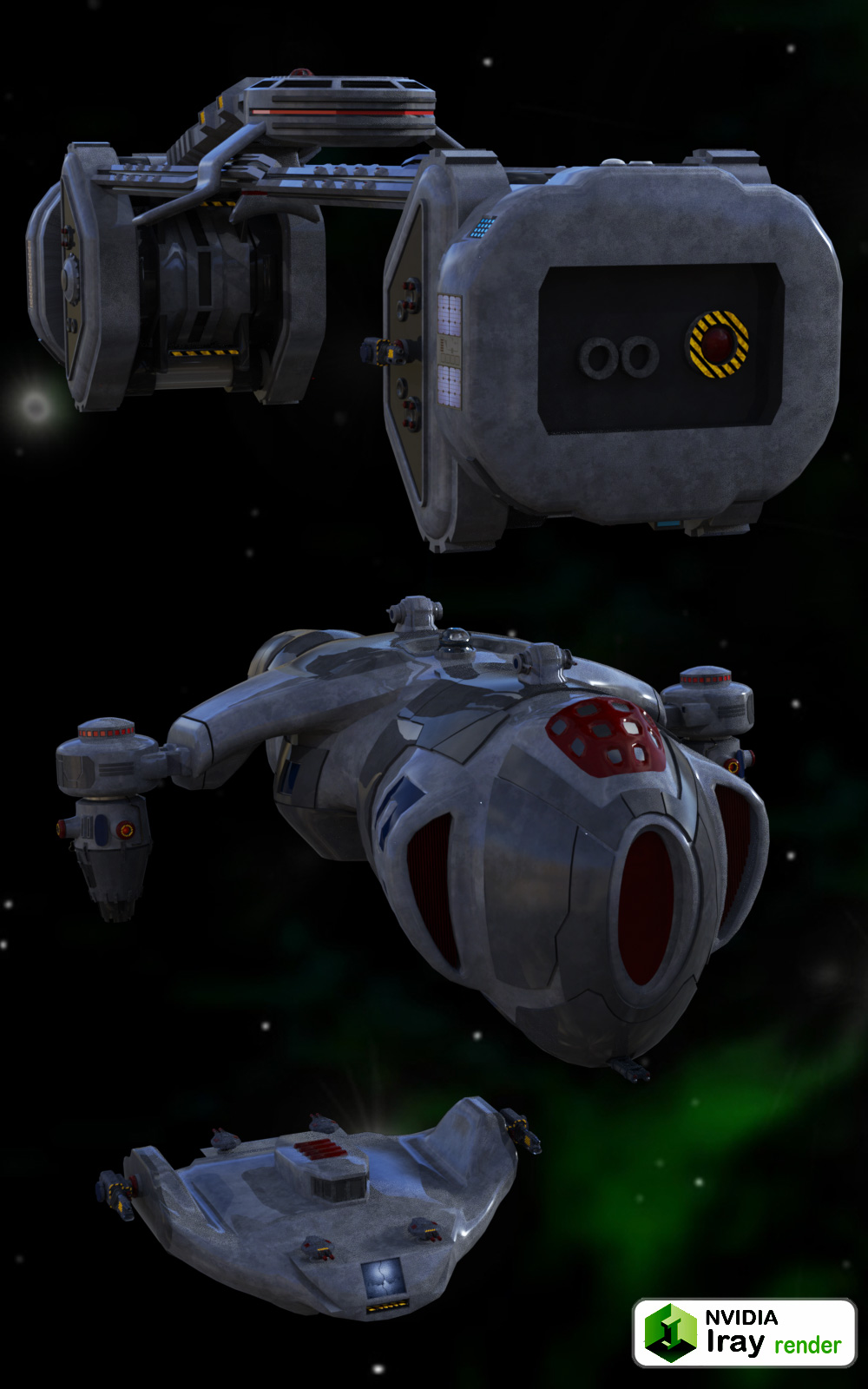 Space Ship Constructor Drop Ship by N/A