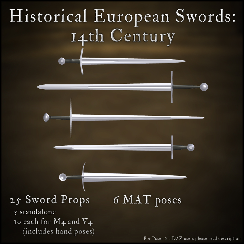Historical European Swords: 14th Century by N/A