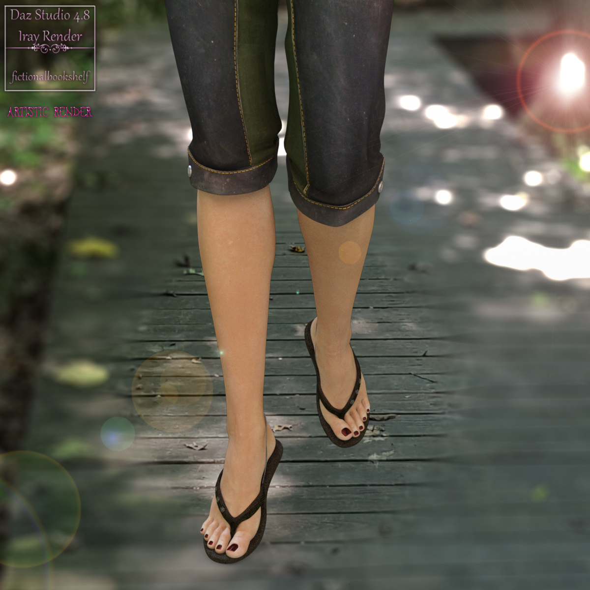 Iray Nails For Genesis 3 Females by N/A