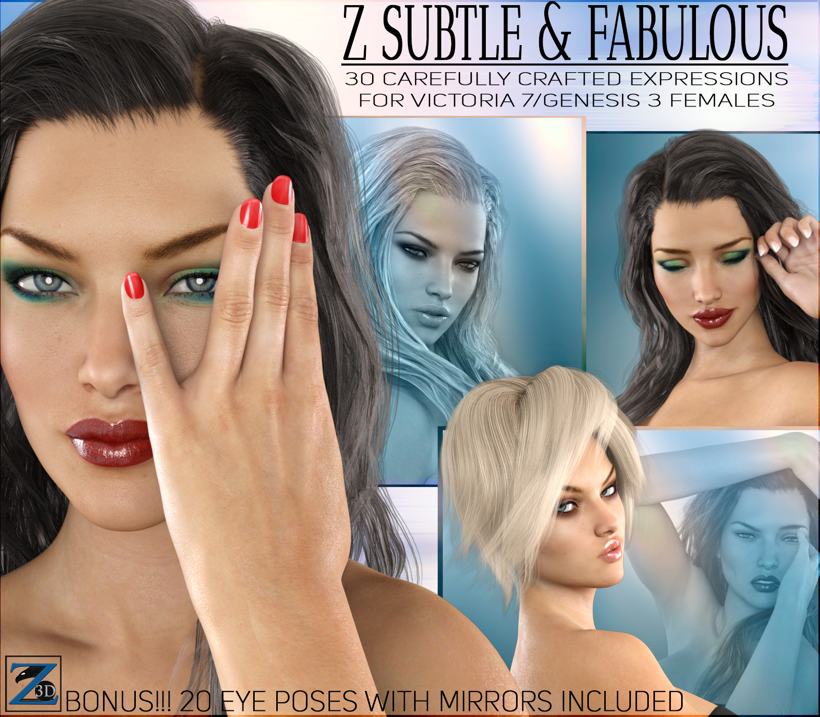Z Subtle & Fabulous - Expressions for V7/G3F by N/A