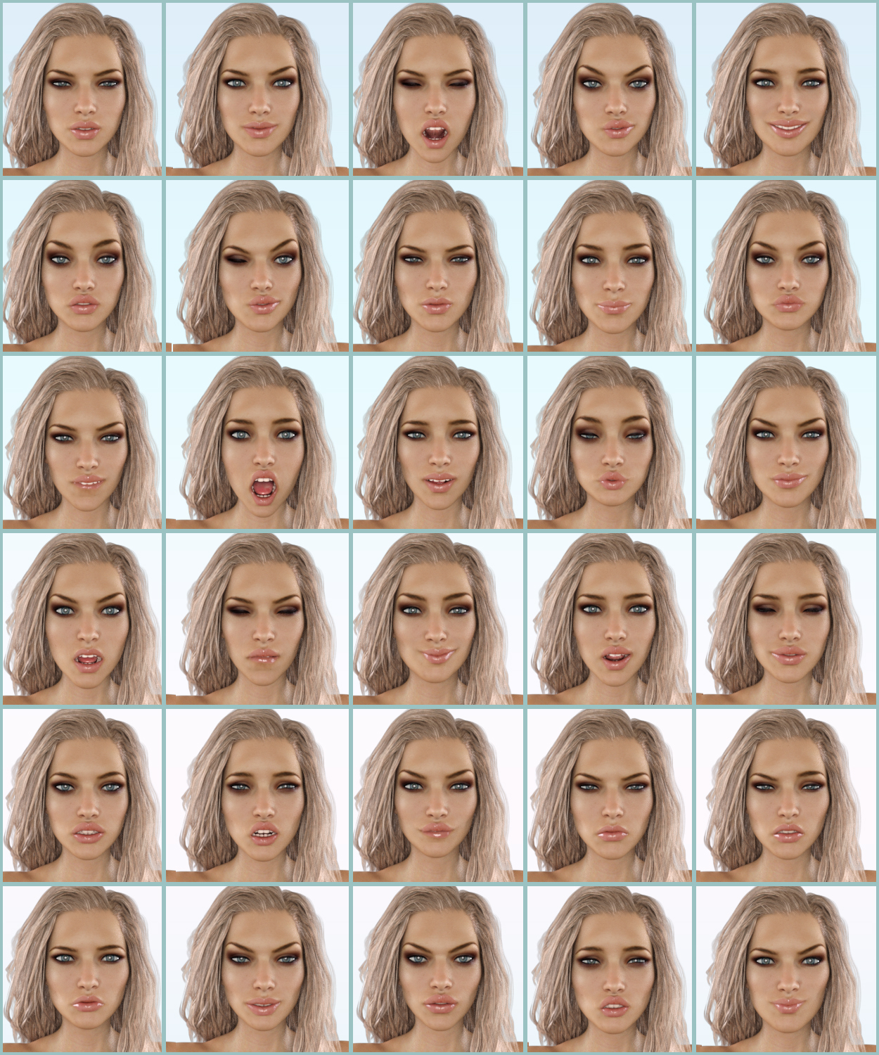 Z Subtle & Fabulous - Expressions for V7/G3F by N/A