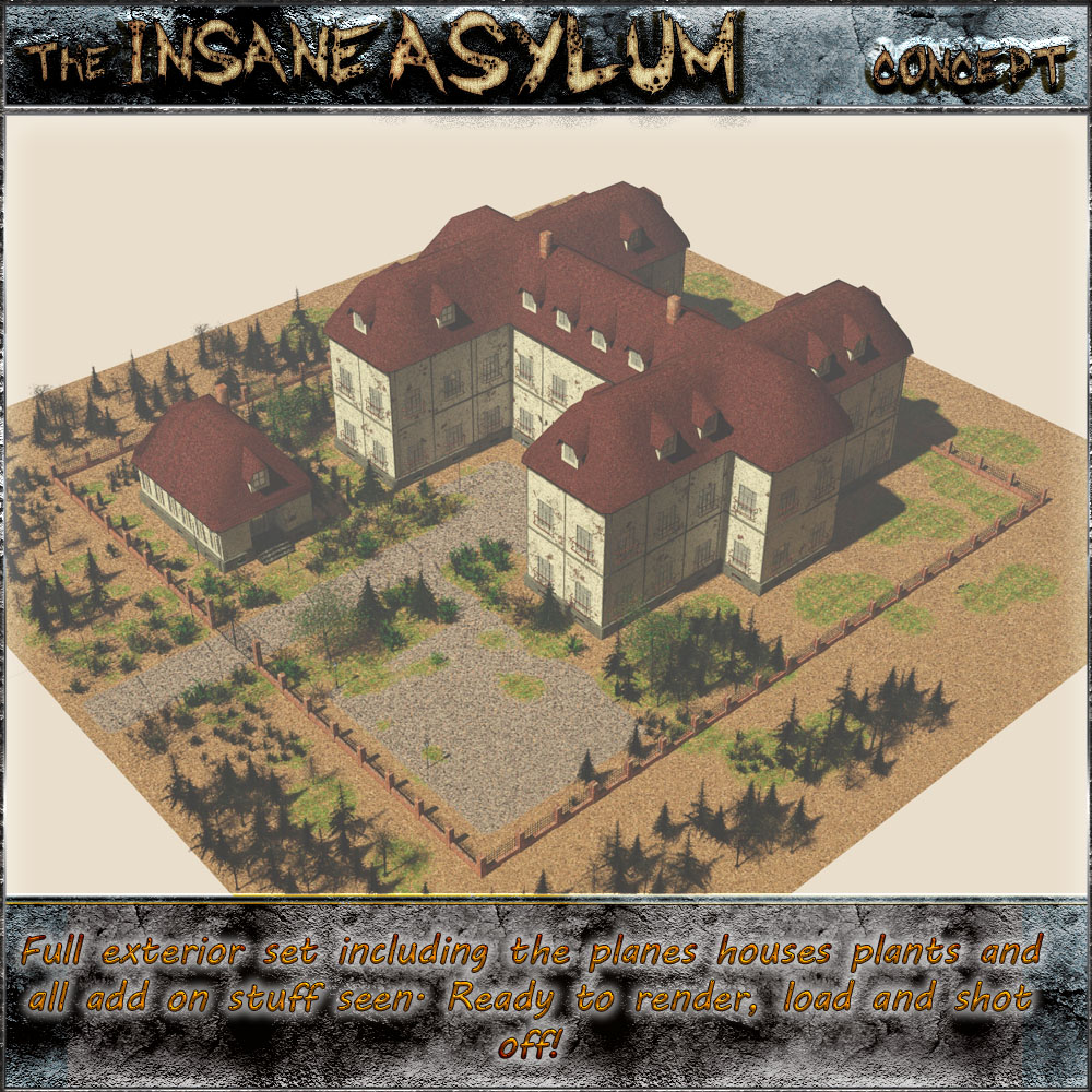 Insane Asylum 3: Exterior by N/A