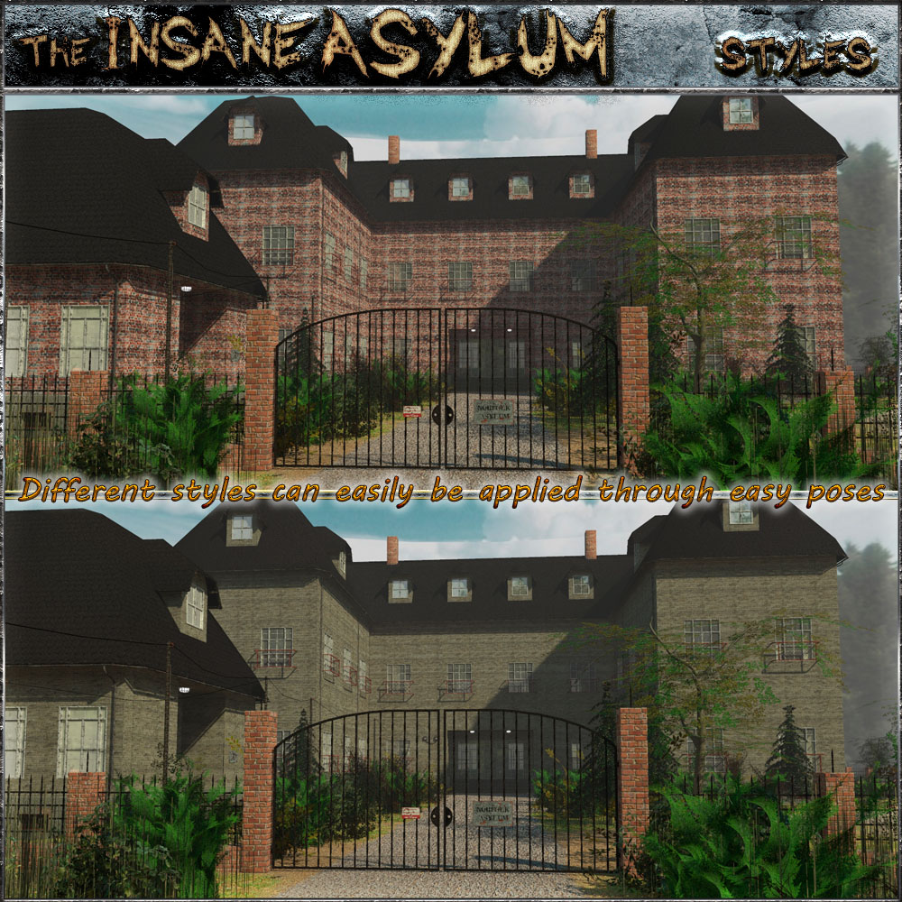 Insane Asylum 3: Exterior by N/A