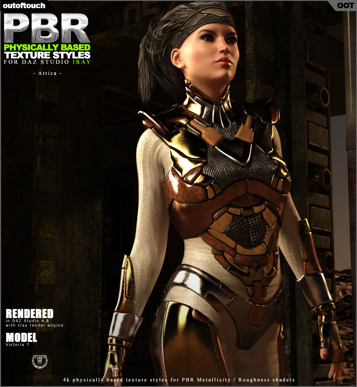 OOT PBR Texture Styles for Attica for G3F by N/A