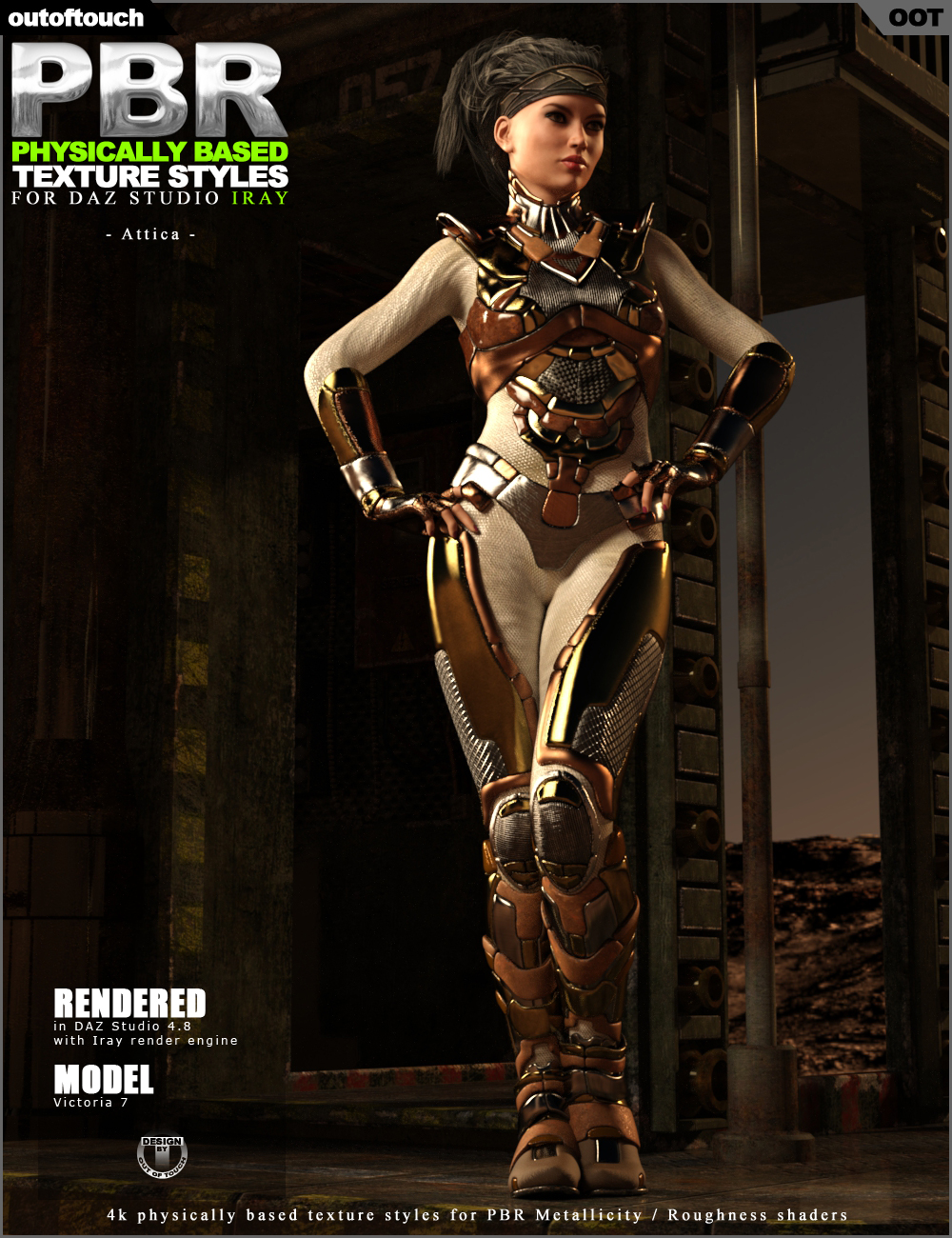 OOT PBR Texture Styles for Attica for G3F by N/A